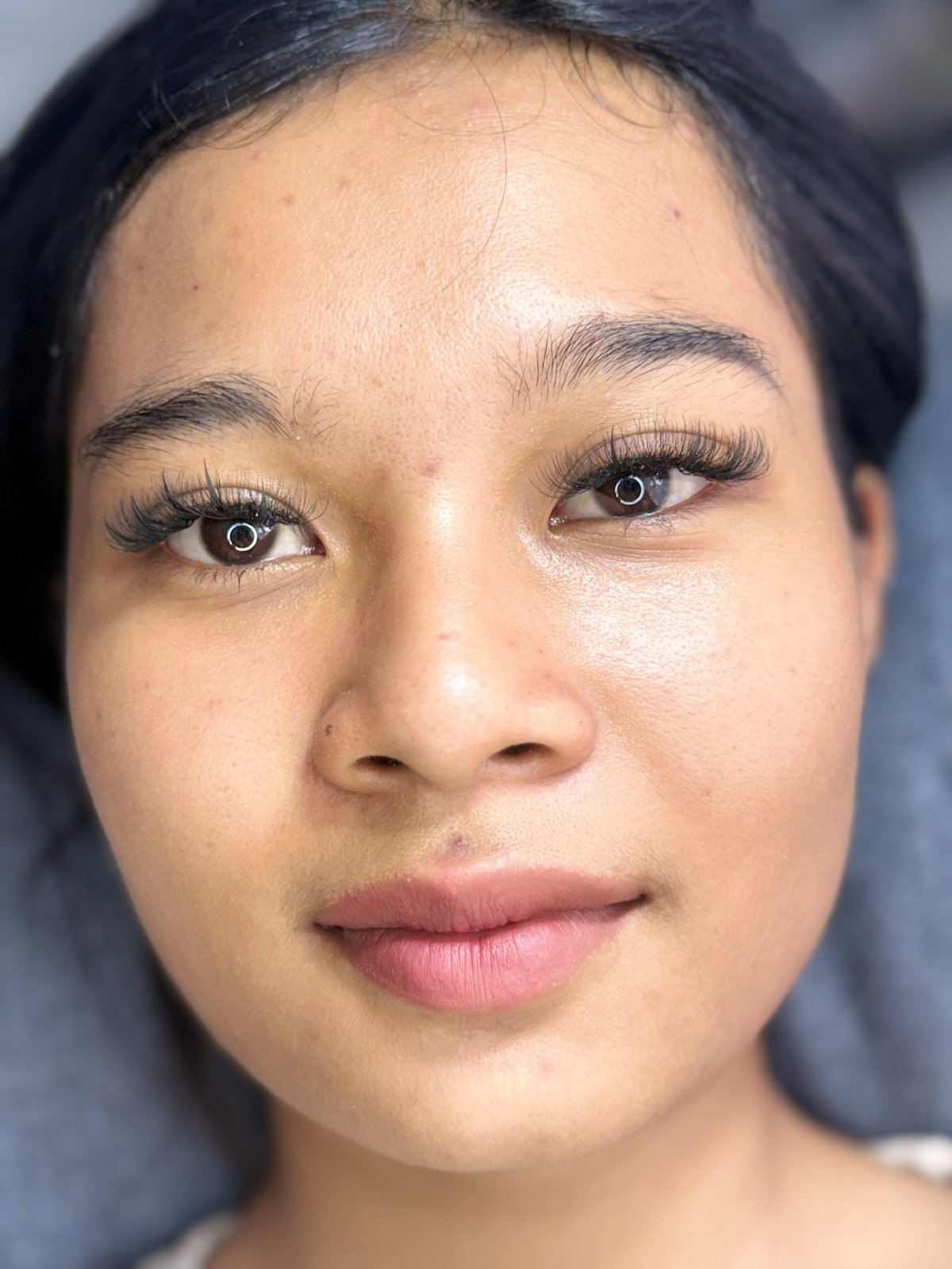 Lash extensions applied at Lollygagss Studio, Kerobokan Bali