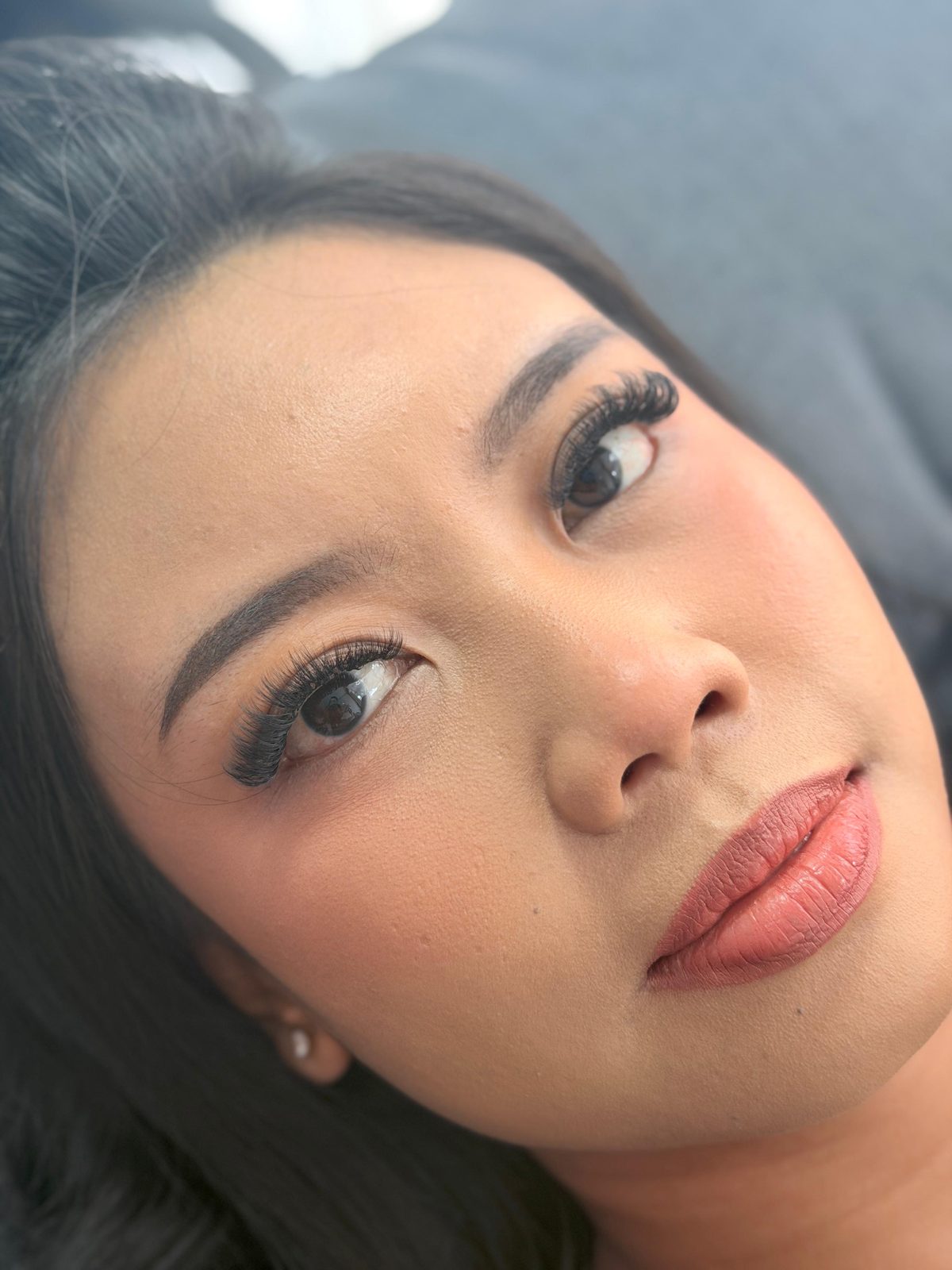 Detail volume eyelash extension di Lollygagss Studio, Kerobokan Bali